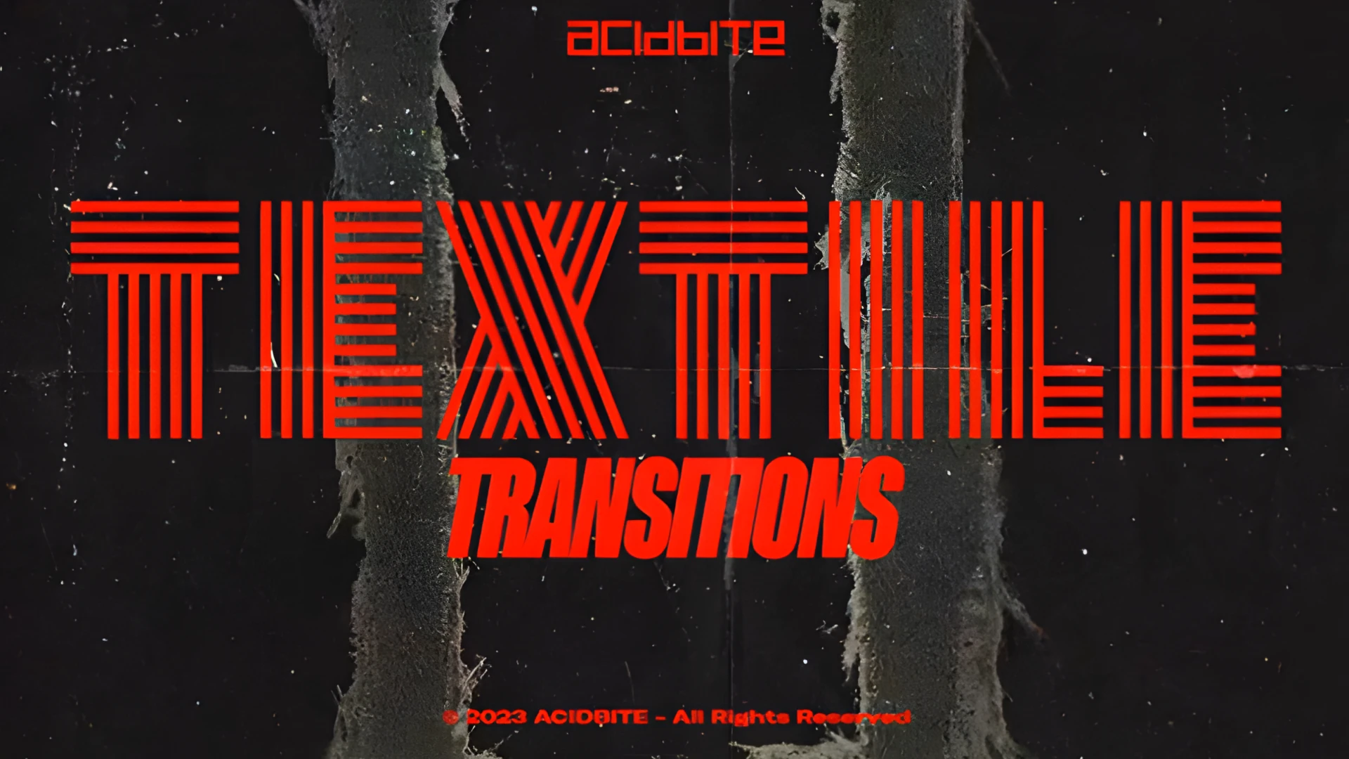 ACIDBITE Textile Transitions! Cover